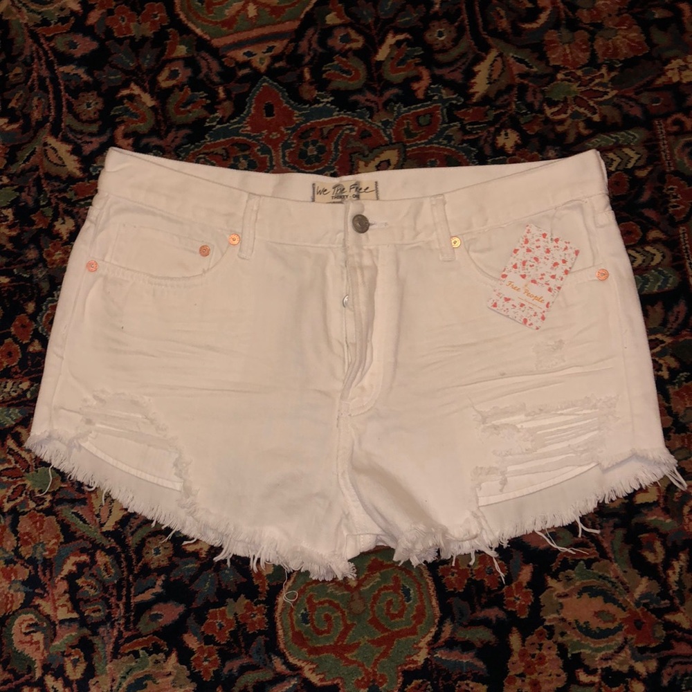 Free people jean / denim shorts
